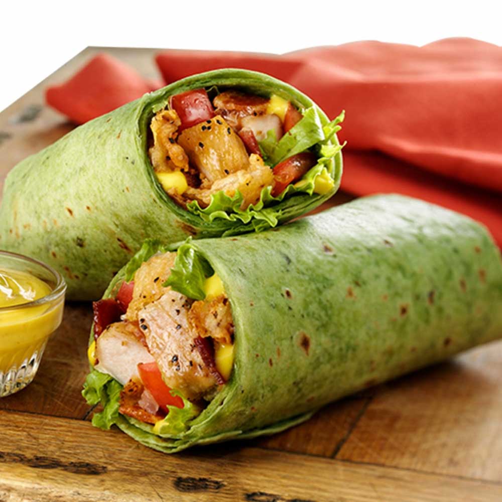 Chicken BLT Wrap Fuddruckers 